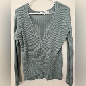 Cupcakes and Cashmere wrap sweater